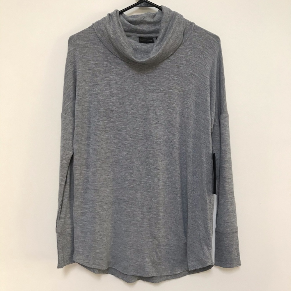 NWT Rachel Zoe cowl neck long sleeve top XS